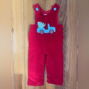 Shrimp and Grits Holiday Romper